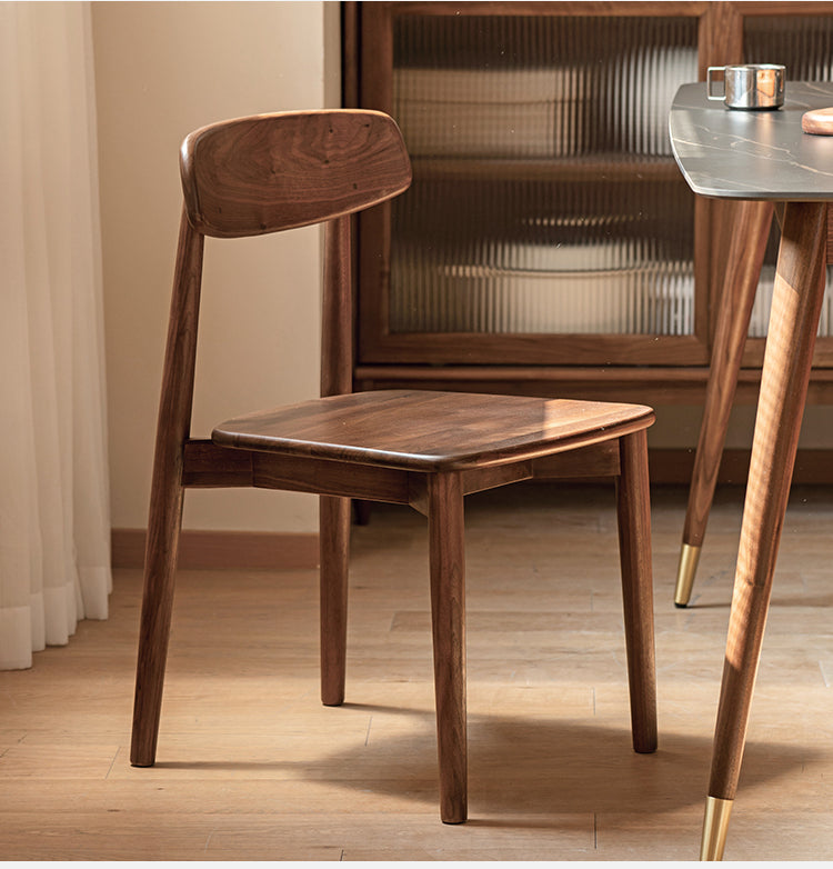 GENJI Harukaze Elegant Solid Wood Dining Chair from GENJI