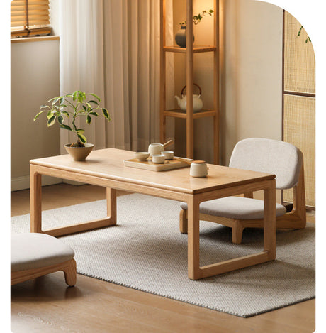 GENJI Harukaze Elegant Solid Wood Tea Table from GENJI
