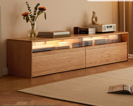 GENJI Haruki Contemporary Solid Wood TV Cabinet from GENJI