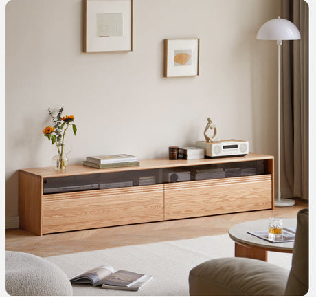 GENJI Haruki Contemporary Solid Wood TV Cabinet from GENJI