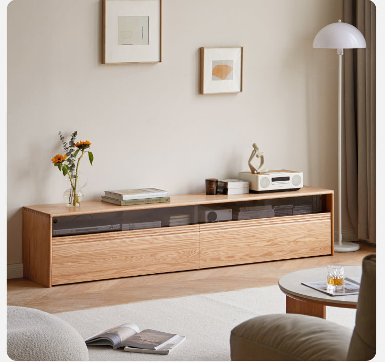 GENJI Haruki Contemporary Solid Wood TV Cabinet from GENJI