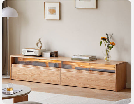 GENJI Haruki Contemporary Solid Wood TV Cabinet from GENJI
