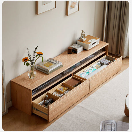 GENJI Haruki Contemporary Solid Wood TV Cabinet from GENJI