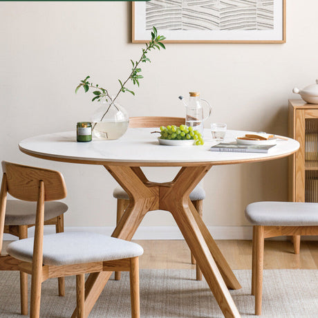 GENJI Haruki Elegant Oak Dining Set from GENJI