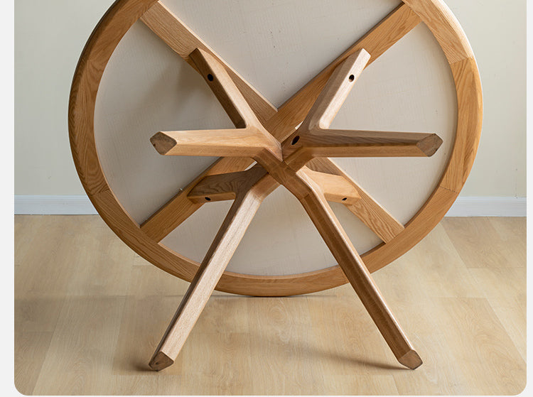 GENJI Haruki Elegant Oak Dining Set from GENJI