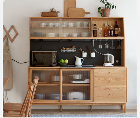 GENJI Haruki Elegant Oak Dining Set from GENJI