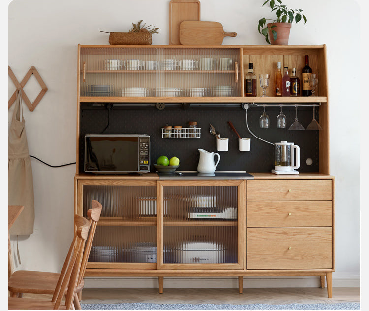 GENJI Haruki Elegant Oak Dining Set from GENJI
