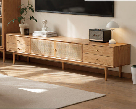 GENJI Haruki Minimalist Oak TV Cabinet from GENJI