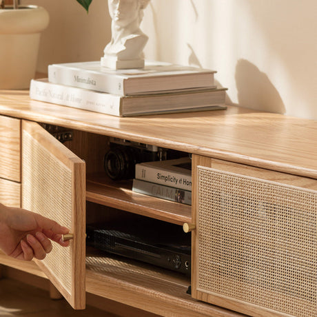 GENJI Haruki Minimalist Oak TV Cabinet from GENJI