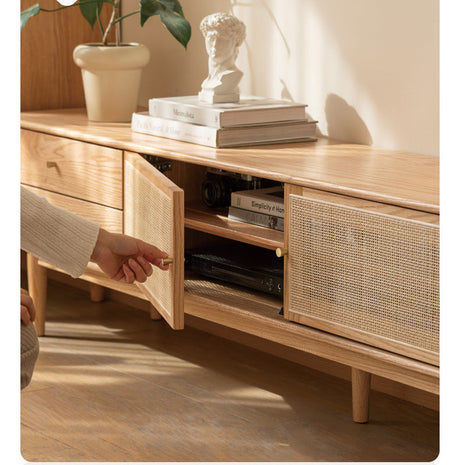 GENJI Haruki Minimalist Oak TV Cabinet from GENJI