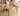 GENJI Haruki Rustic Space-Saving Oak Dining Table from GENJI