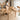 GENJI Haruki Rustic Space-Saving Oak Dining Table from GENJI