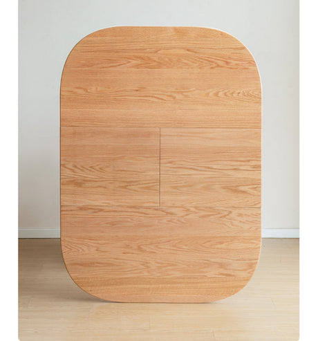 GENJI Haruki Rustic Space-Saving Oak Dining Table from GENJI