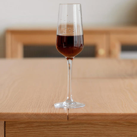GENJI Haruki Rustic Space-Saving Oak Dining Table from GENJI
