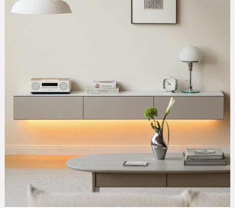 GENJI Haruki Sleek Modern Minimalist Wall-Mounted TV Cabinet from GENJI