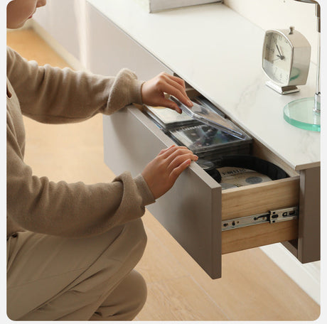 GENJI Haruki Sleek Modern Minimalist Wall-Mounted TV Cabinet from GENJI