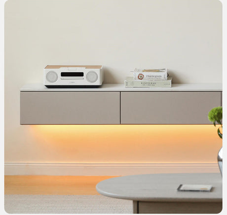 GENJI Haruki Sleek Modern Minimalist Wall-Mounted TV Cabinet from GENJI