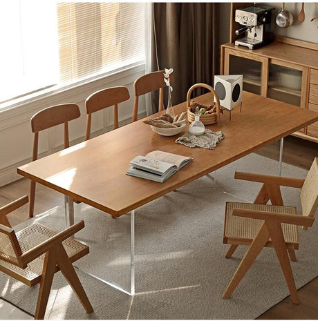 GENJI Haruto Elegant Cherrywood Dining Table from GENJI