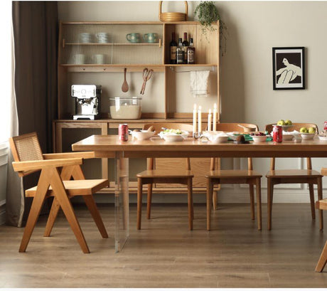 GENJI Haruto Elegant Cherrywood Dining Table from GENJI