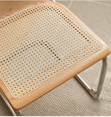 GENJI Haruto Elegant Rattan Backrest Dining Chair from GENJI