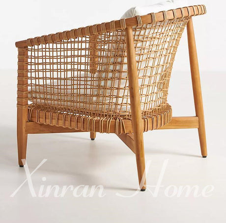 GENJI Hiroshi Elegant Rattan Leisure Chair from GENJI