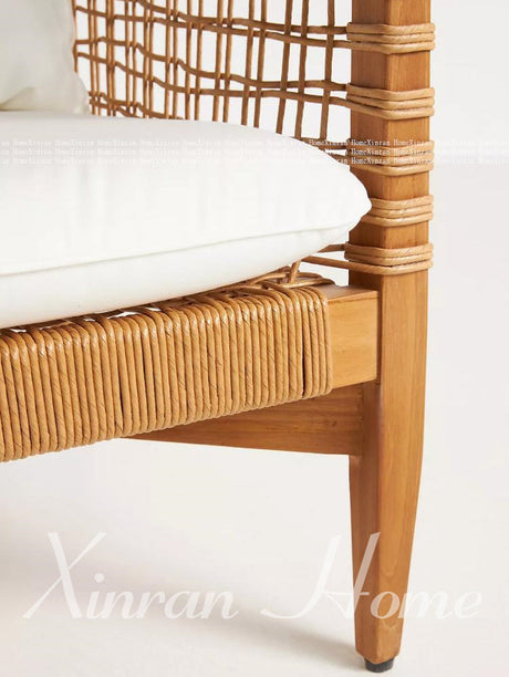 GENJI Hiroshi Elegant Rattan Leisure Chair from GENJI