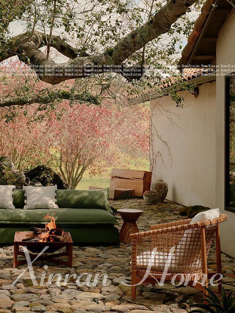 GENJI Hiroshi Elegant Rattan Leisure Chair from GENJI