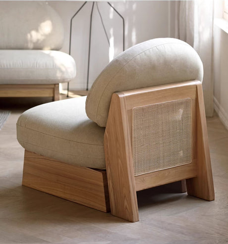GENJI Hiroshi Elegant Small-Sized Solid Wood Sofa from GENJI