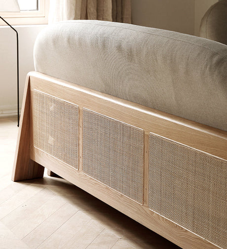GENJI Hiroshi Elegant Small-Sized Solid Wood Sofa from GENJI