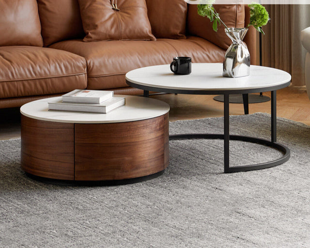 GENJI Hiroshi Elegant Solid Wood Coffee Table from GENJI