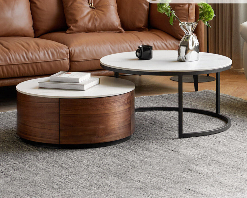 GENJI Hiroshi Elegant Solid Wood Coffee Table from GENJI
