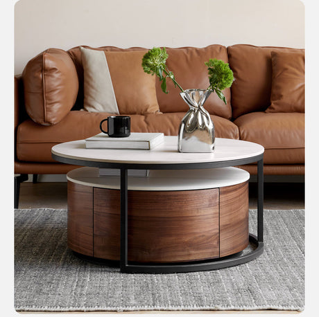 GENJI Hiroshi Elegant Solid Wood Coffee Table from GENJI