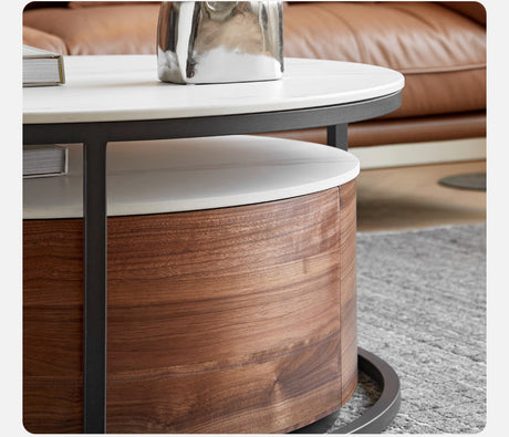 GENJI Hiroshi Elegant Solid Wood Coffee Table from GENJI