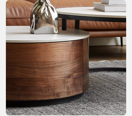 GENJI Hiroshi Elegant Solid Wood Coffee Table from GENJI