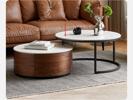 GENJI Hiroshi Elegant Solid Wood Coffee Table from GENJI
