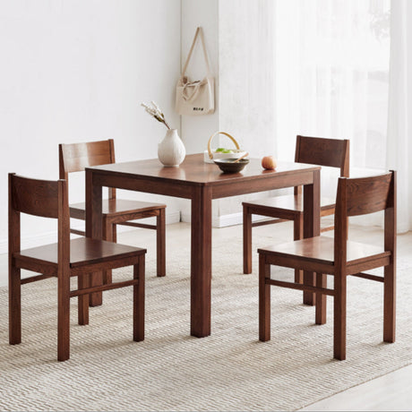 GENJI Hiroshi Elegant Solid Wood Dining Table from GENJI