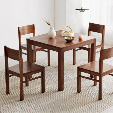 GENJI Hiroshi Elegant Solid Wood Dining Table from GENJI