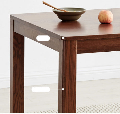 GENJI Hiroshi Elegant Solid Wood Dining Table from GENJI
