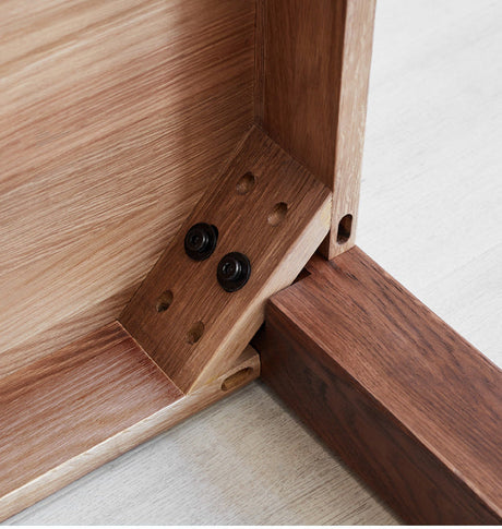 GENJI Hiroshi Elegant Solid Wood Dining Table from GENJI