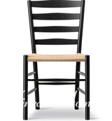 GENJI Hiroshi Elegant Solid Wood Retro Armchair Dining Chair from GENJI