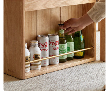 GENJI Hiroshi Minimalist Oak Coffee Table from GENJI