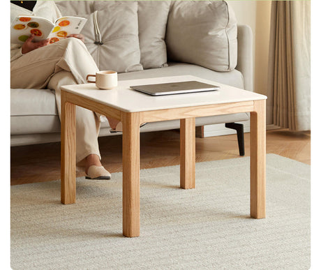 GENJI Hiroshi Minimalist Oak Coffee Table from GENJI