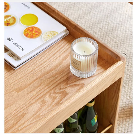 GENJI Hiroshi Minimalist Oak Coffee Table from GENJI