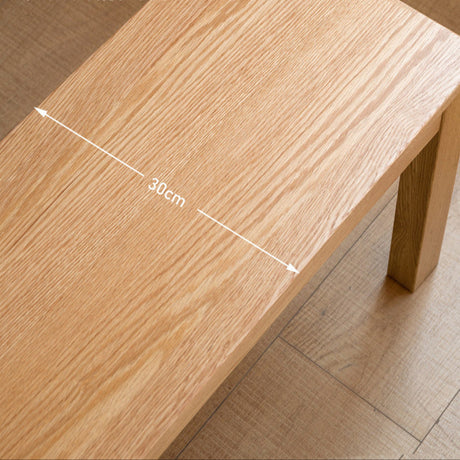 GENJI Hiroshi Minimalist Solid Wood Bench from GENJI
