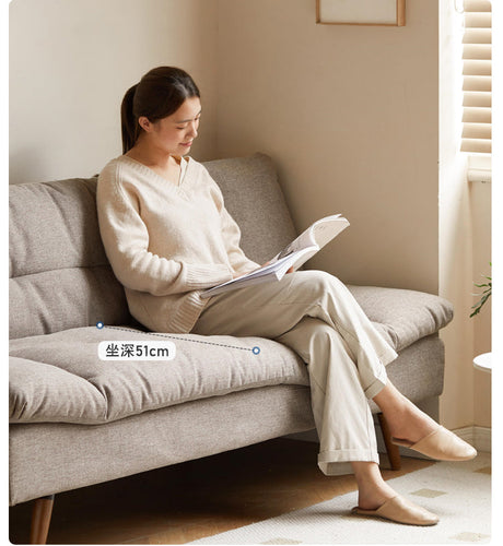 GENJI Hiroshi Sleek Foldable Universal Cloth Sofa from GENJI