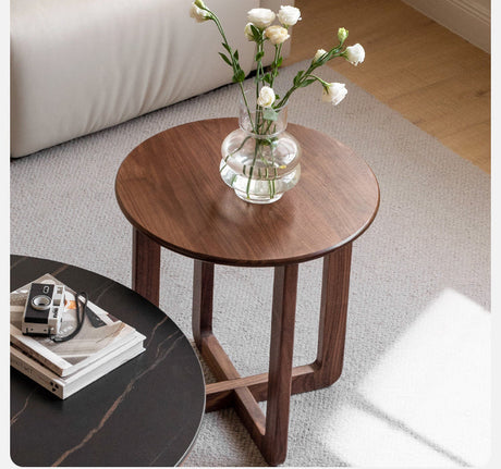 GENJI Hiroshi Sleek Natural Wood Coffee Table from GENJI