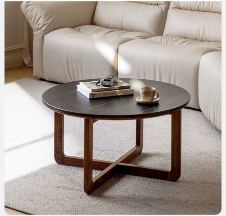 GENJI Hiroshi Sleek Natural Wood Coffee Table from GENJI