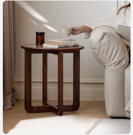 GENJI Hiroshi Sleek Natural Wood Coffee Table from GENJI