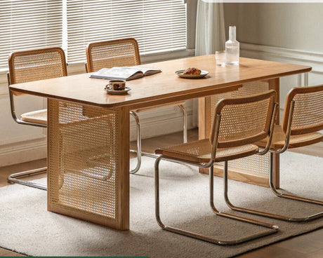 GENJI Hoshihara Solid Wood Elegant Dining Set from GENJI