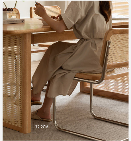GENJI Hoshihara Solid Wood Elegant Dining Set from GENJI